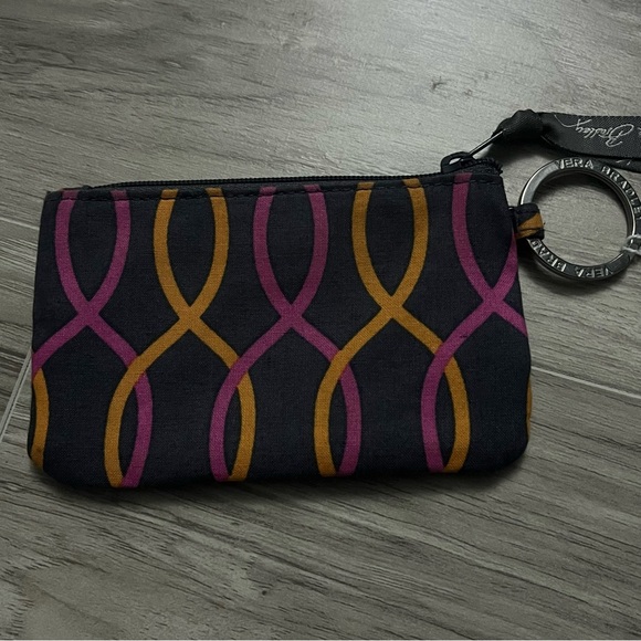 Vera Bradley ID Pouch in Jazzy Blooms - Picture 2 of 3